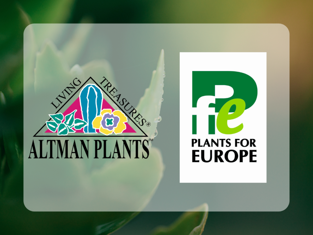 Altman Plants and Plants for Europe logos side by side